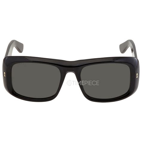 Gucci Gray Square Men's Sunglasses GG1080S 001 56 